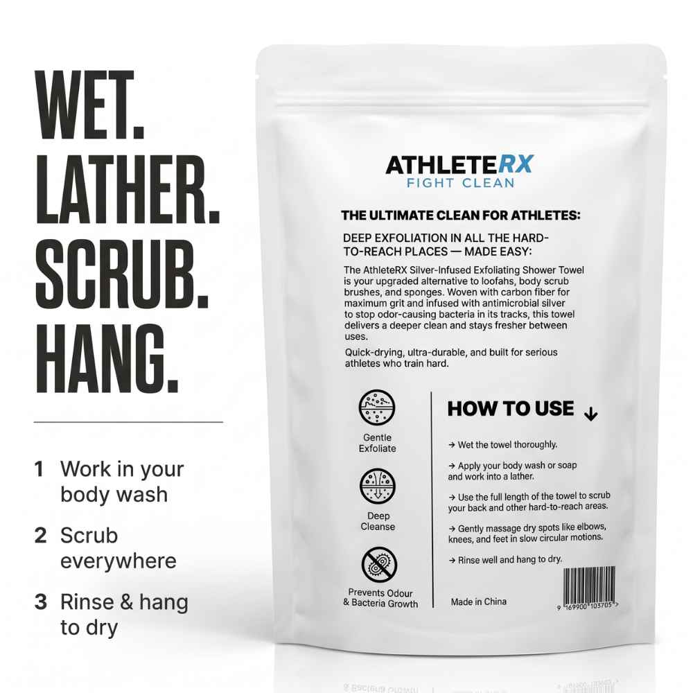 Exfoliating Shower Towel