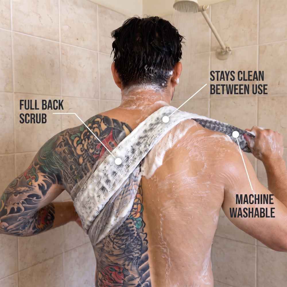 Exfoliating Shower Towel