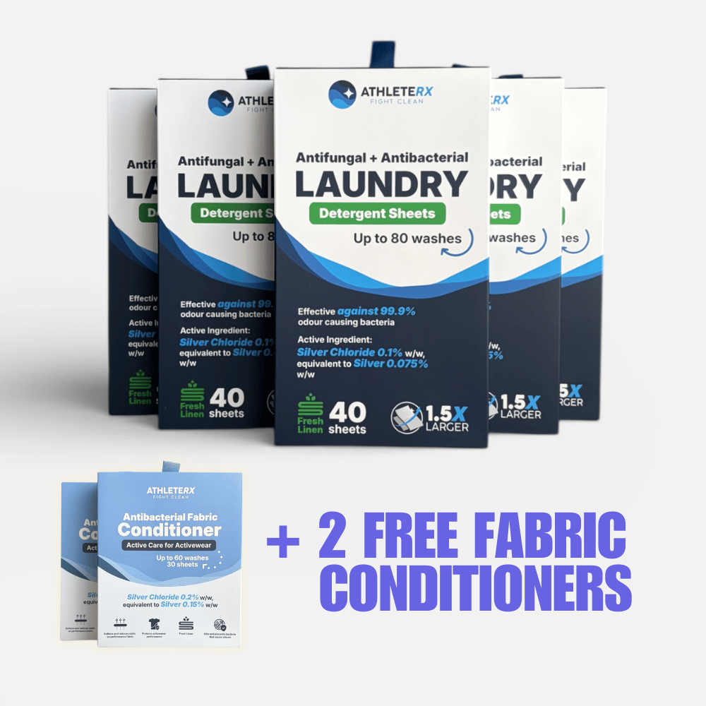 Antibacterial & Antifungal Laundry Detergent Sheets