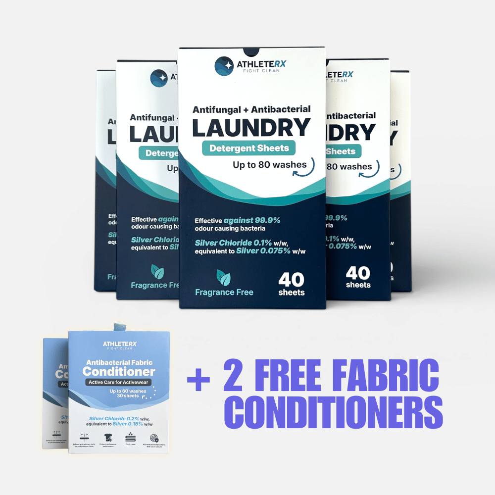 Antibacterial & Antifungal Laundry Detergent Sheets