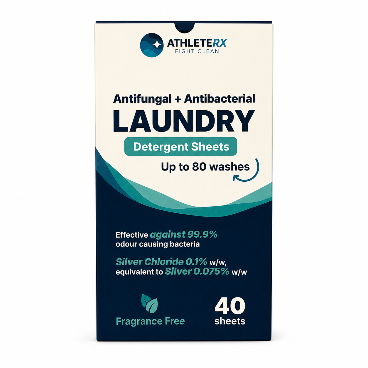Antibacterial & Antifungal Laundry Detergent Sheets